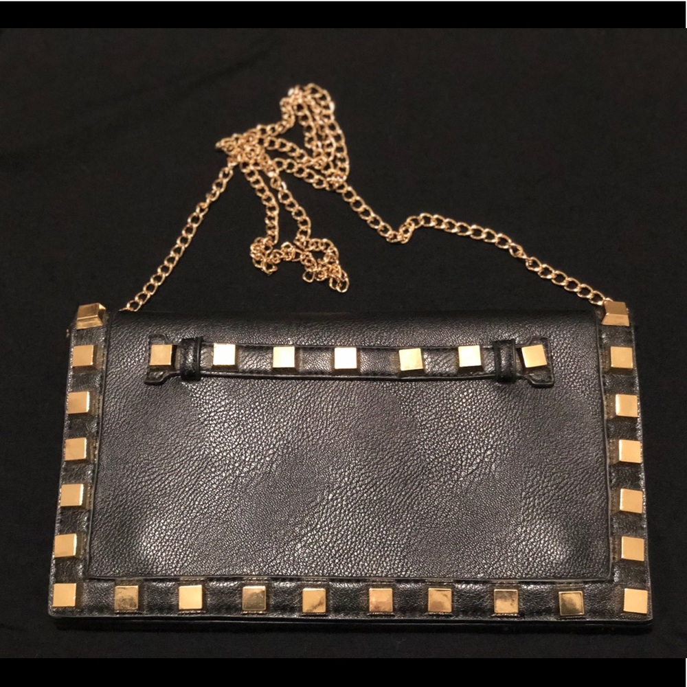 Square Studded Clutch
